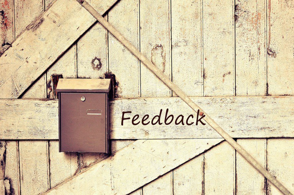 When was the last time you asked for feedback?